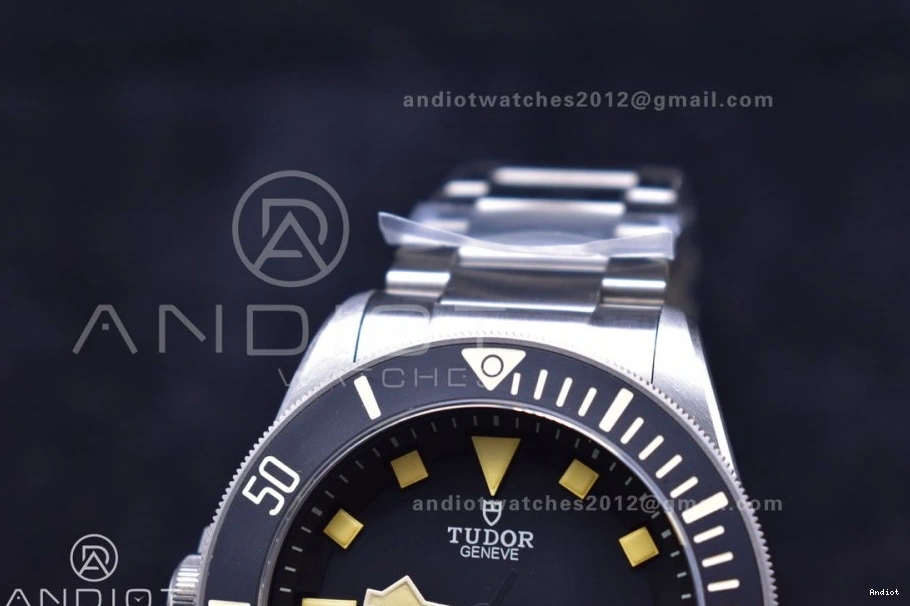 1:1 Dial Titanium Black A2824 Bracelet LHD on XF Edition Pelagos Best Titanium 0209